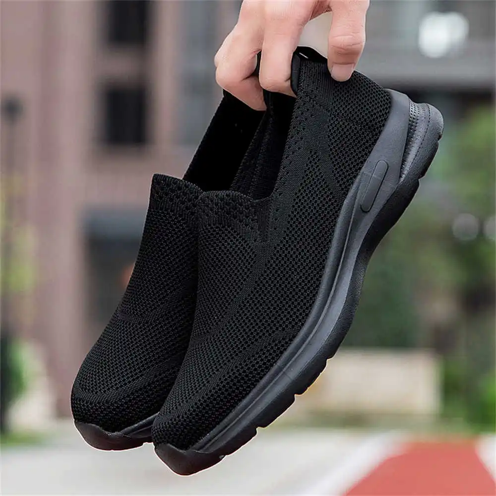 Luxury Lifestyle Grooming - Tanpa renda jaring sepatu bot pria,
