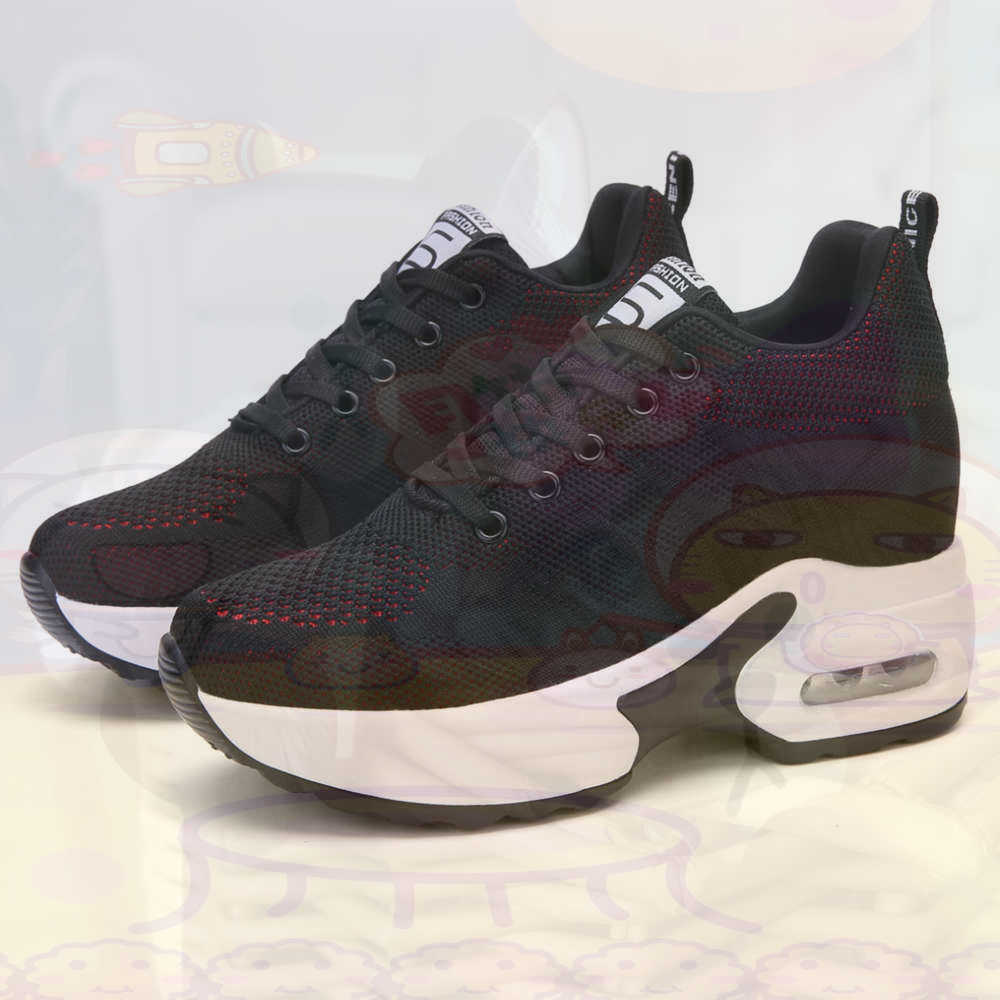 Luxury Lifestyle Grooming - Merah Ukuran 36 Sepatu Wanita Tenis