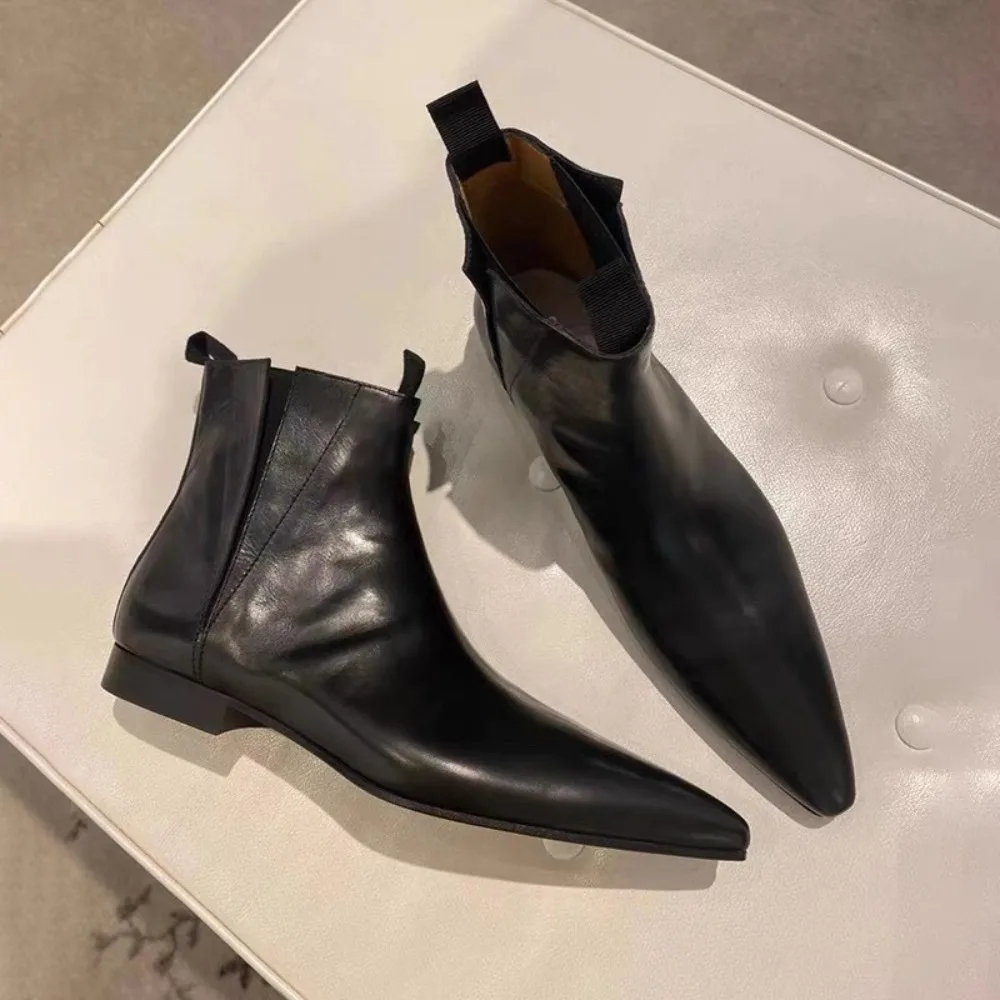 Luxury Lifestyle Women - Sepatu Bot Pendek Wanita Mewah Musim