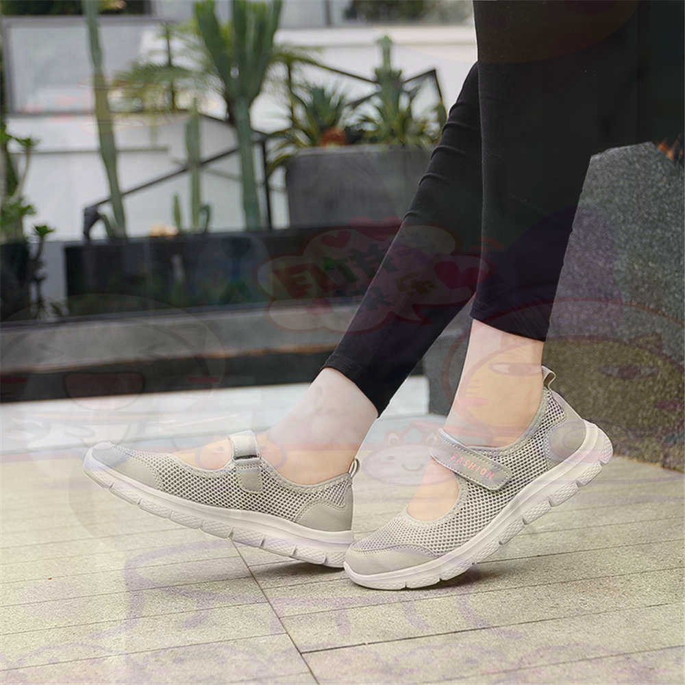 Luxury Lifestyle Grooming - Sepatu Tenis Wanita Jaring Nomor 40